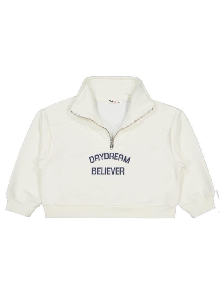 Civil Girls Daydream Believer 6-9 Yaş Eşofman Takımı - Ekru