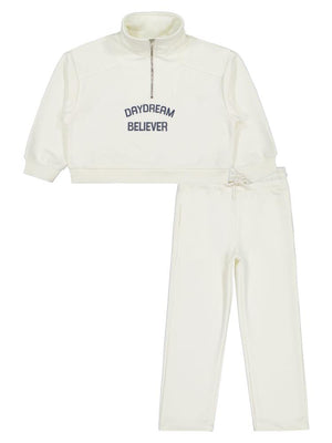 Civil Girls Daydream Believer 6-9 Yaş Eşofman Takımı - Ekru