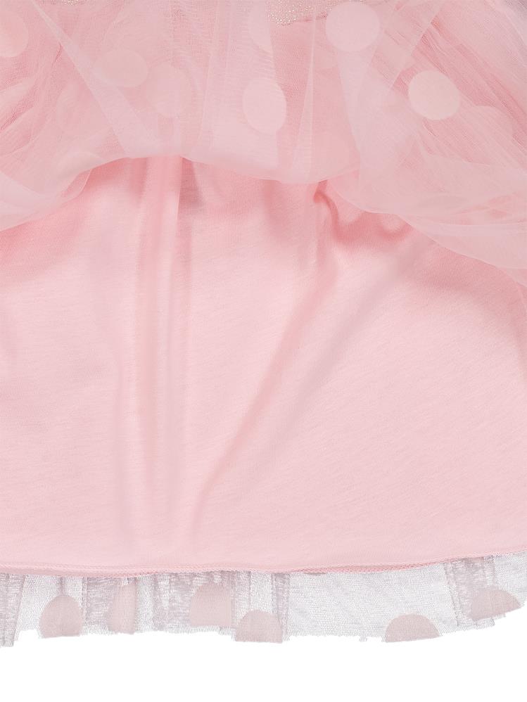 Civil Girls Puanlı 2-5 Yaş Etek - Pembe