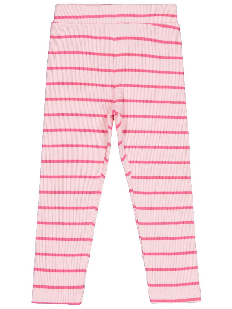 Civil Girls Çizgili 2-5 Yaş Tayt - Pembe