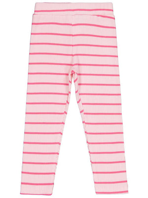 Civil Girls Çizgili 2-5 Yaş Tayt - Pembe