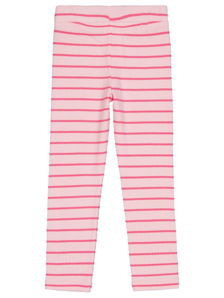 Civil Girls Çizgili 6-9 Yaş Tayt - Pembe