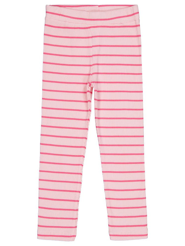 Civil Girls Çizgili 6-9 Yaş Tayt - Pembe