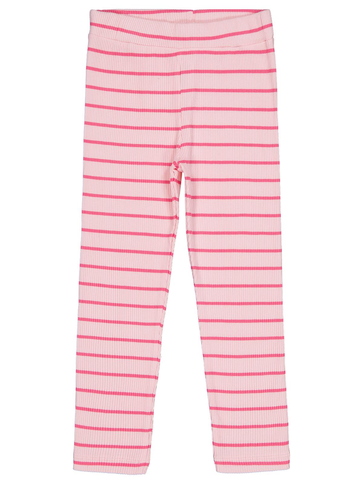 Civil Girls Çizgili 6-9 Yaş Tayt - Pembe