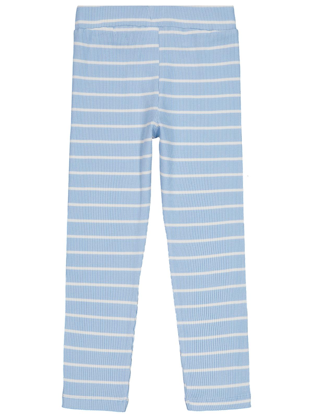 Civil Girls Çizgili 6-9 Yaş Tayt - Mavi