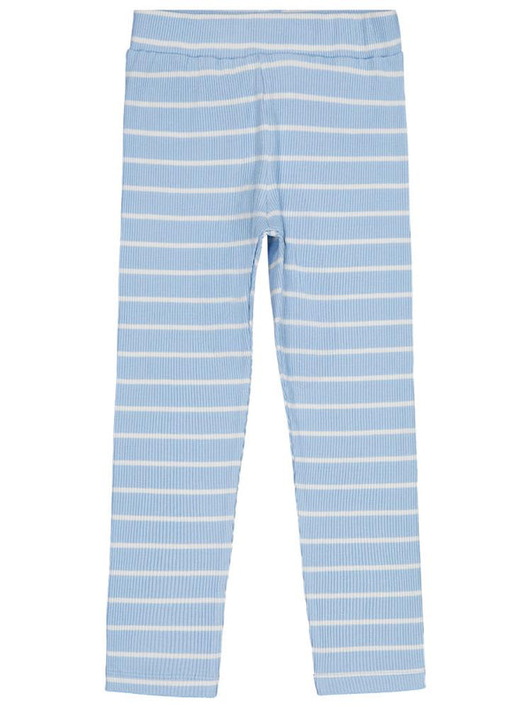 Civil Girls Çizgili 6-9 Yaş Tayt - Mavi