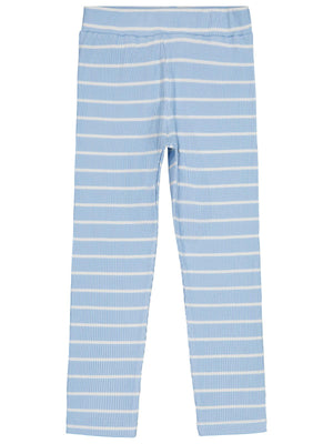 Civil Girls Çizgili 6-9 Yaş Tayt - Mavi