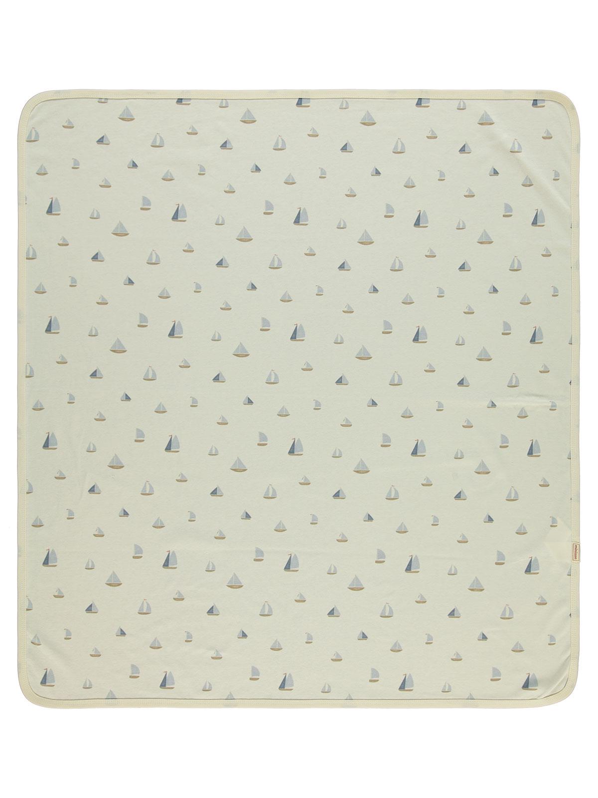 Civil Baby Yelken Baskılı Battaniye - Ekru