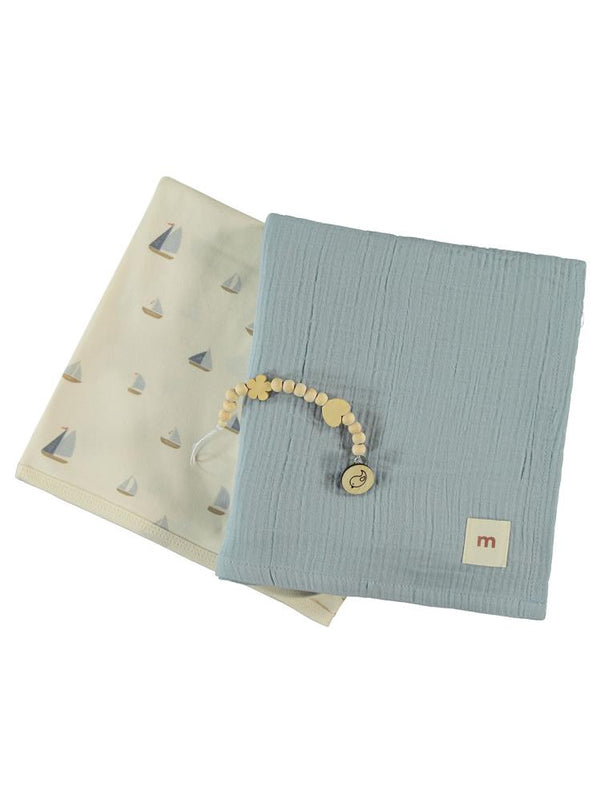 Civil Baby Yelken Baskılı Battaniye - Ekru