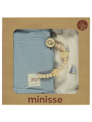 Civil Baby Yelken Baskılı Battaniye - Ekru