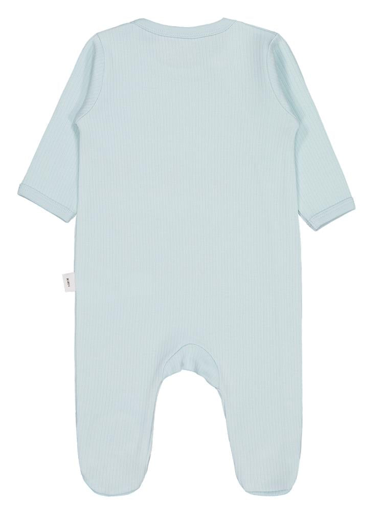 Civil Baby Balerin Nakışlı 1-9 Ay Tulum - Bebe Mavi