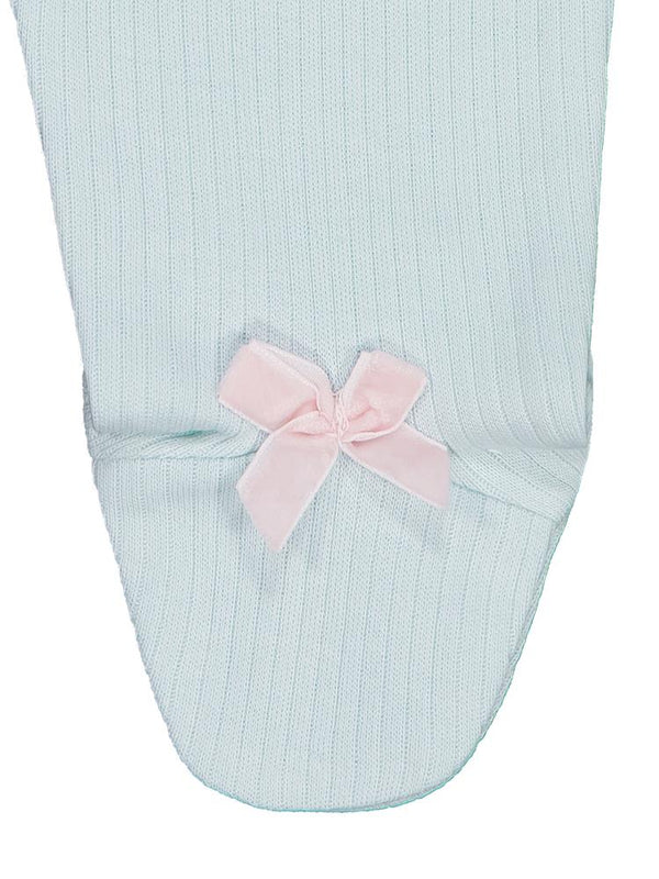 Civil Baby Balerin Nakışlı 1-9 Ay Tulum - Bebe Mavi