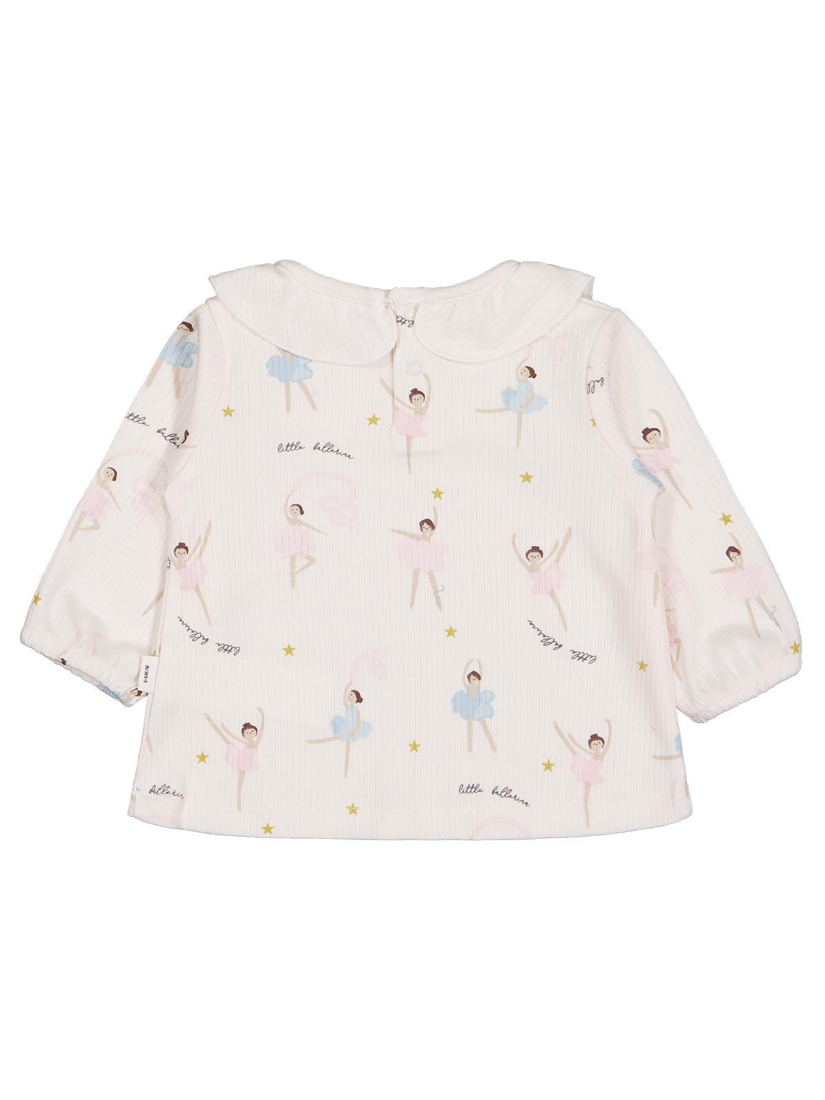 Civil Baby Yakalı Balerin Empirme 6-18 Ay Sweatshirt - Ekru