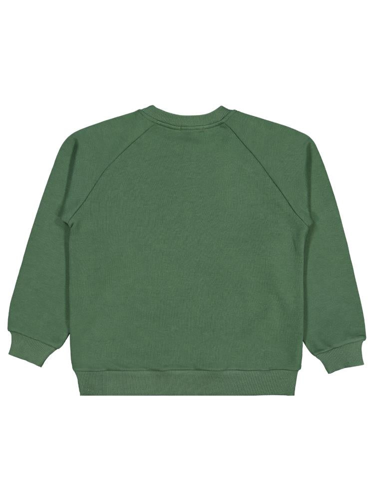 Civil Boys Again Baskılı 6-9 Yaş Sweatshirt - Yeşil