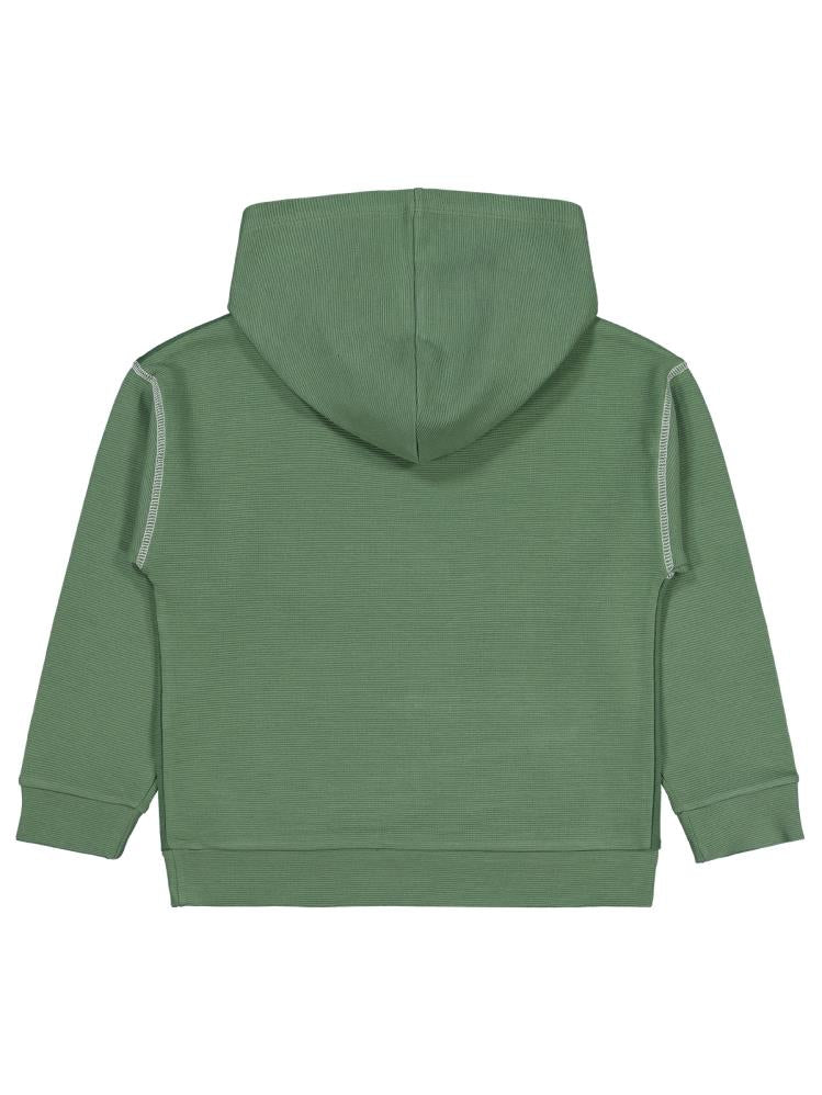 Civil Boys Okay Baskılı 6-9 Yaş Sweatshirt - Yeşil