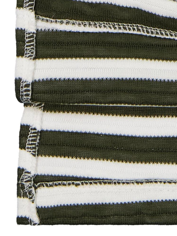 Civil Boys Urban Baskılı Çizgili 6-9 Yaş Sweatshirt - Yeşil