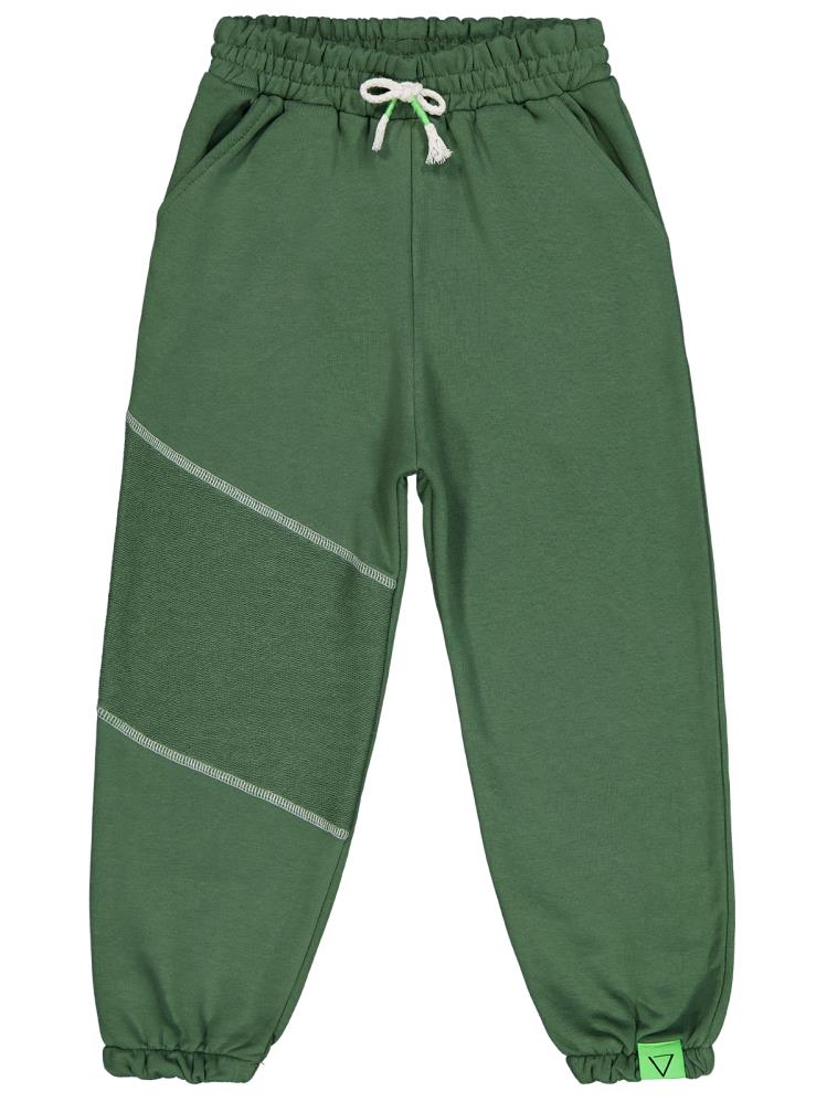 Civil Boys Karyoka Dikişli 6-9 Yaş Eşofman Altı - Yeşil