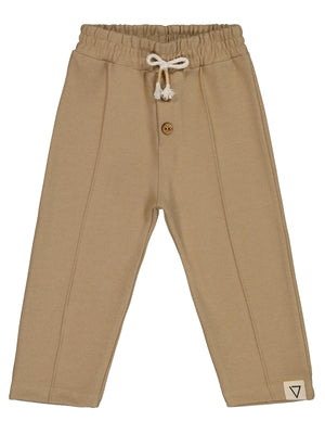 Civil Boys Beli Lastikli Süs Bağcıklı 2-5 Yaş Eşofman Altı - Bej