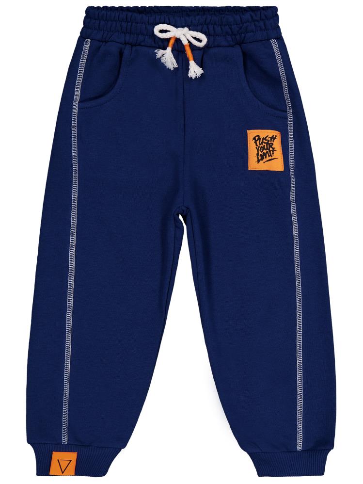 Civil Boys Push Your Baskılı 2-5 Yaş Eşofman Altı - Lacivert