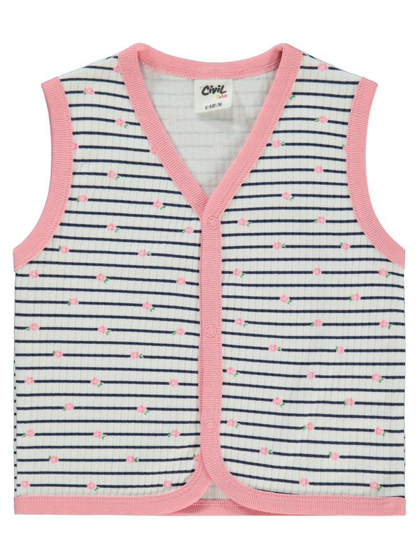 Civil Baby Little And Pretty Emp. 6-18 Ay Yelek - Pembe