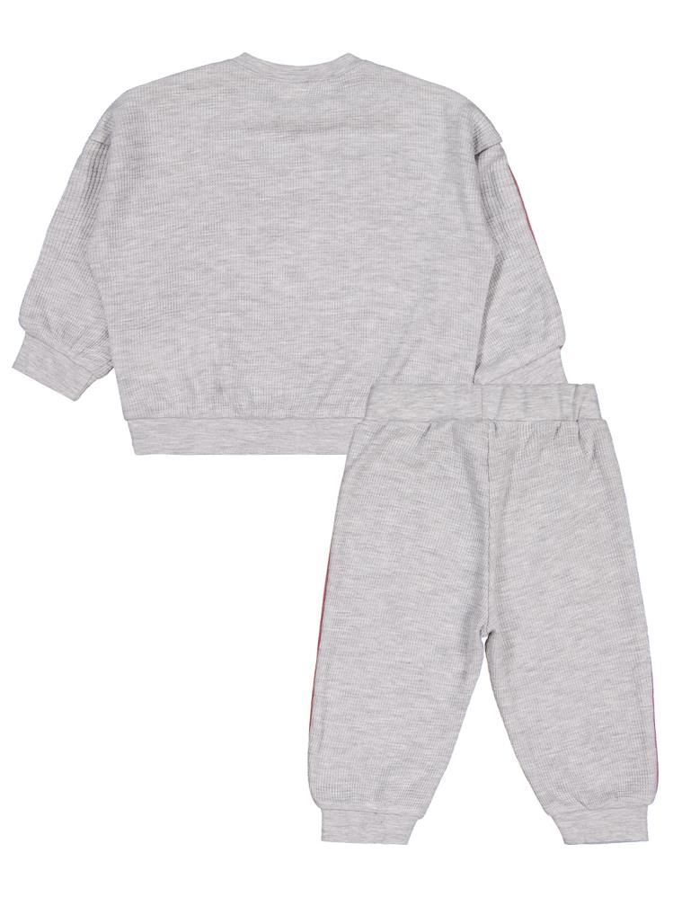 Civil Baby Gırl Team Fiyonk 6-18 Ay Takım - Gri