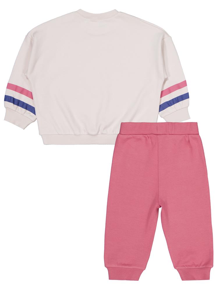 Civil Baby Cheer Leader 96 Baskılı 6-18 Ay Takım - Bej