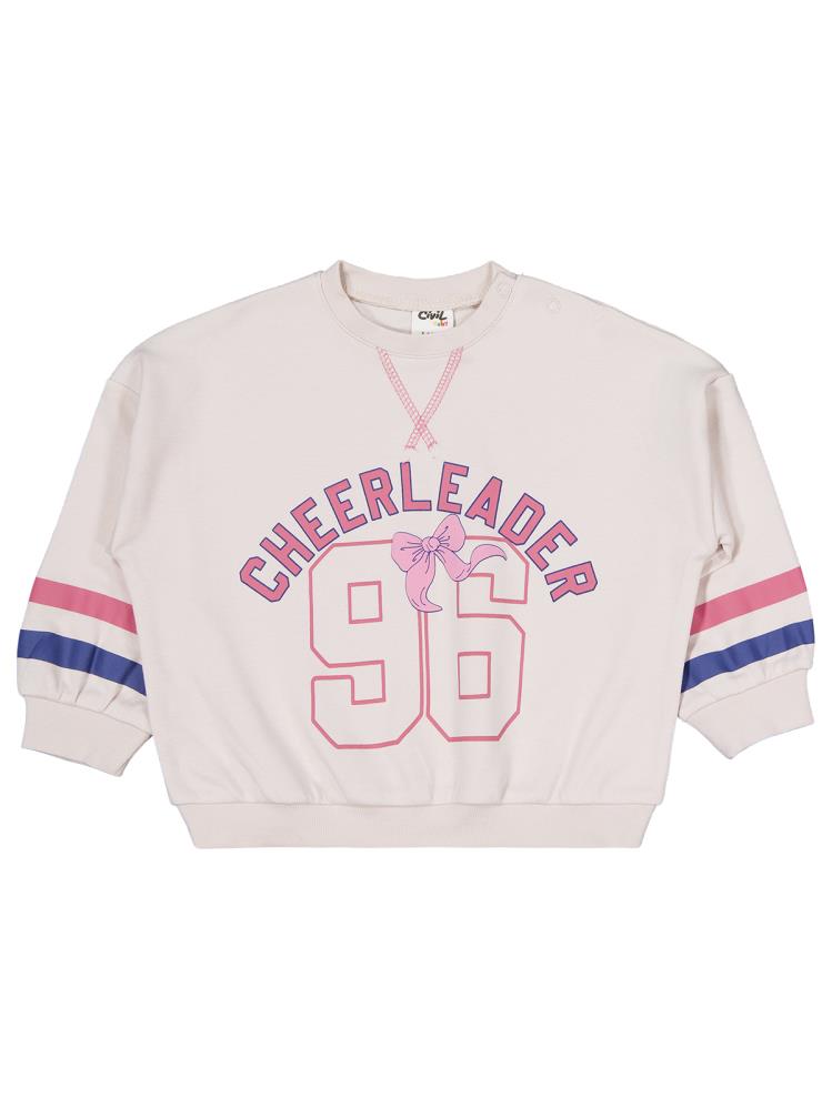 Civil Baby Cheer Leader 96 Baskılı 6-18 Ay Takım - Bej