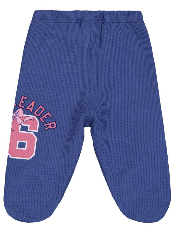 Civil Baby  96 Baskılı 1-9 Ay Tek Alt Bebe - Mavi