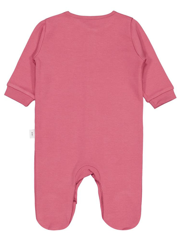 Civil Baby Sımply Nıce Baskılı 1-9 Ay Tulum - Pembe