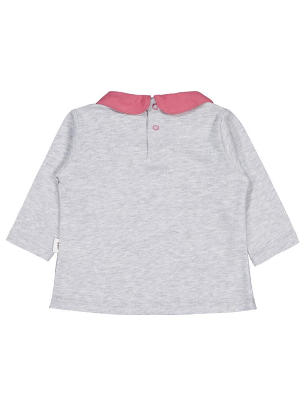Civil Baby Yakalı Cutıe Baskılı 6-18 Ay Sweatshirt - Gri