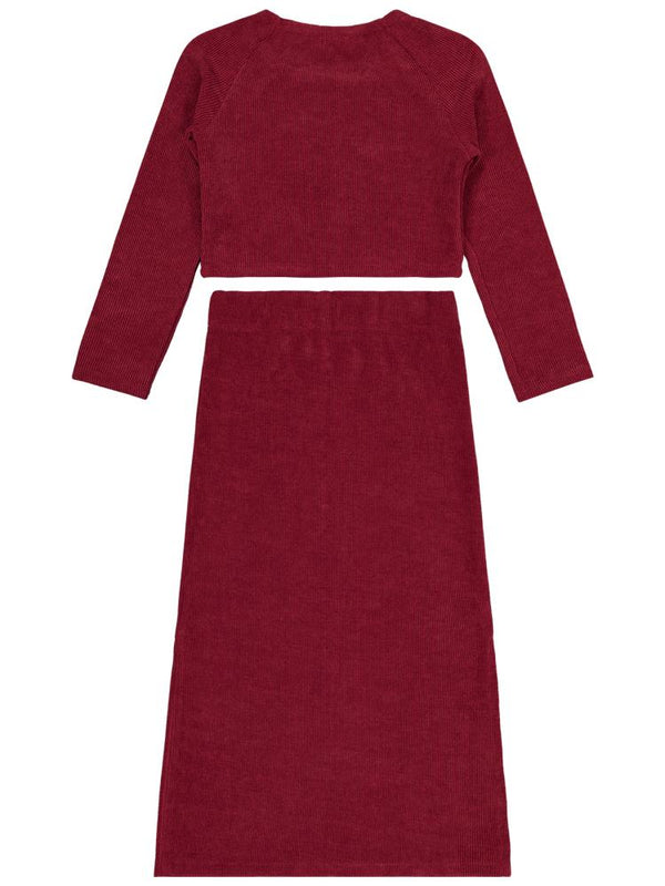 Civil Girls 10-13 Yaş Takım - Bordo