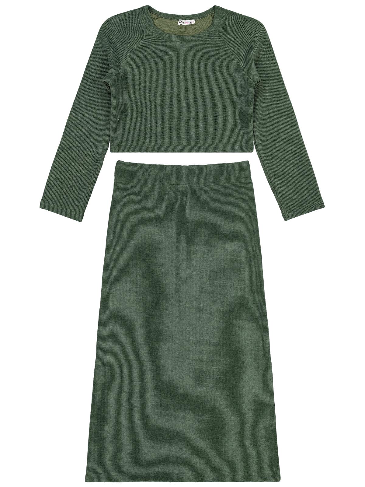 Civil Girls 10-13 Yaş Takım - Haki