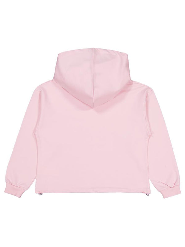 Civil Girls You Look Good Baskılı 10-13 Yaş Sweatshirt - Pudra