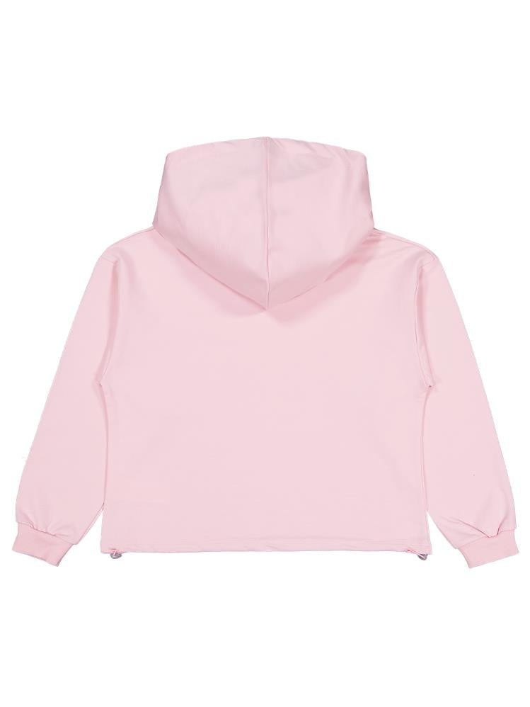 Civil Girls You Look Good Baskılı 10-13 Yaş Sweatshirt - Pudra