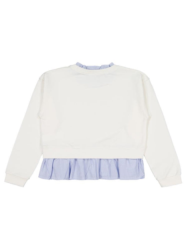 Civil Girls Fabulous Baskılı 10-13 Yaş Sweatshirt - Ekru