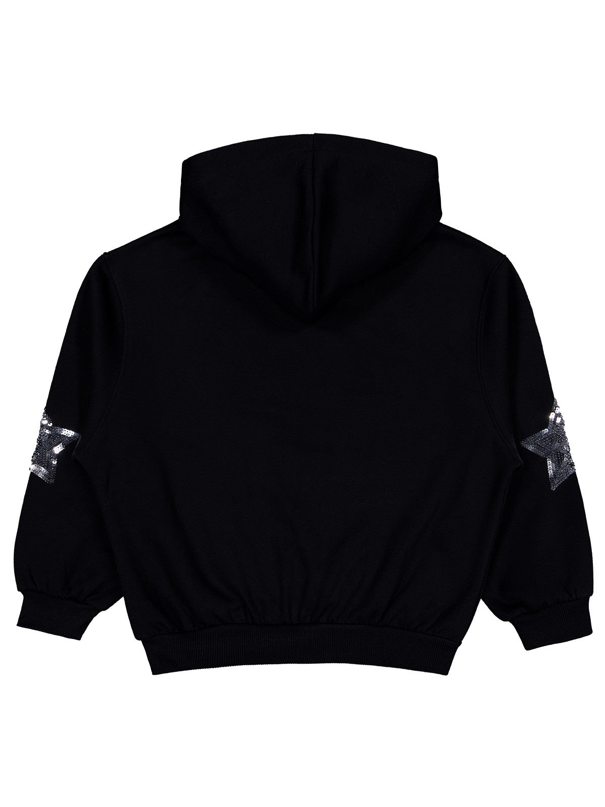 Civil Girls Coming Baskılı 10-13 Yaş Sweatshirt - Siyah