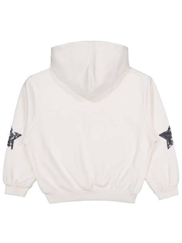 Civil Girls Coming Baskılı 10-13 Yaş Sweatshirt - Ekru