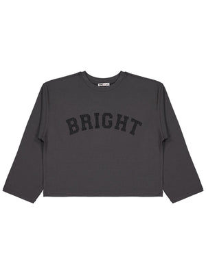 Civil Girls Bright Baskılı 10-13 Yaş Sweatshirt - Gri
