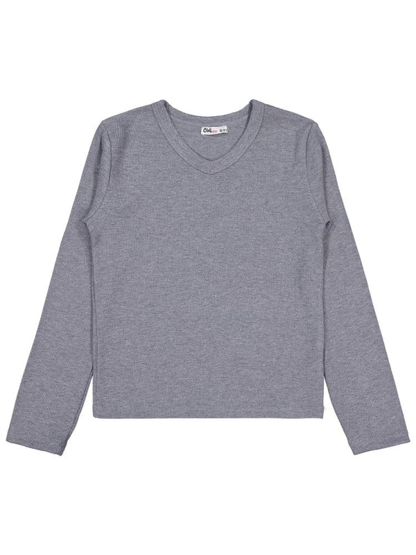 Civil Girls V YAKA 10-13 Yaş Sweatshirt - Gri