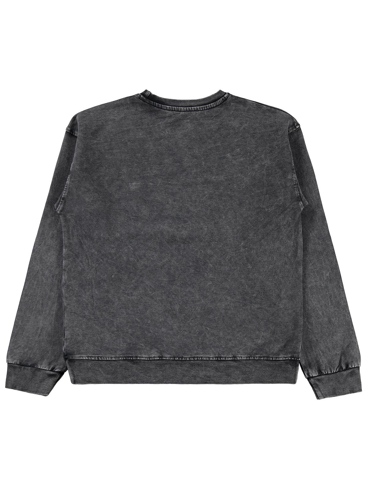 Civil Girls Believe Nakışlı 10-13 Yaş Sweatshirt - Gri