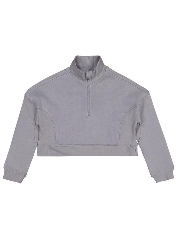 Civil Girls Fermuar Detaylı 10-13 Yaş Eşofman Takımı - Gri