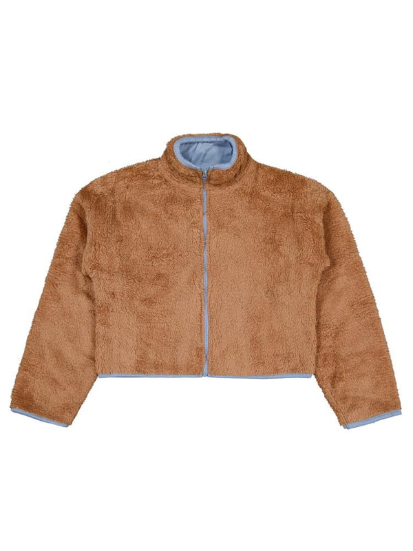 Civil Girls Elcik Aksesuarlı 10-13 Yaş Hırka - Kahverengi