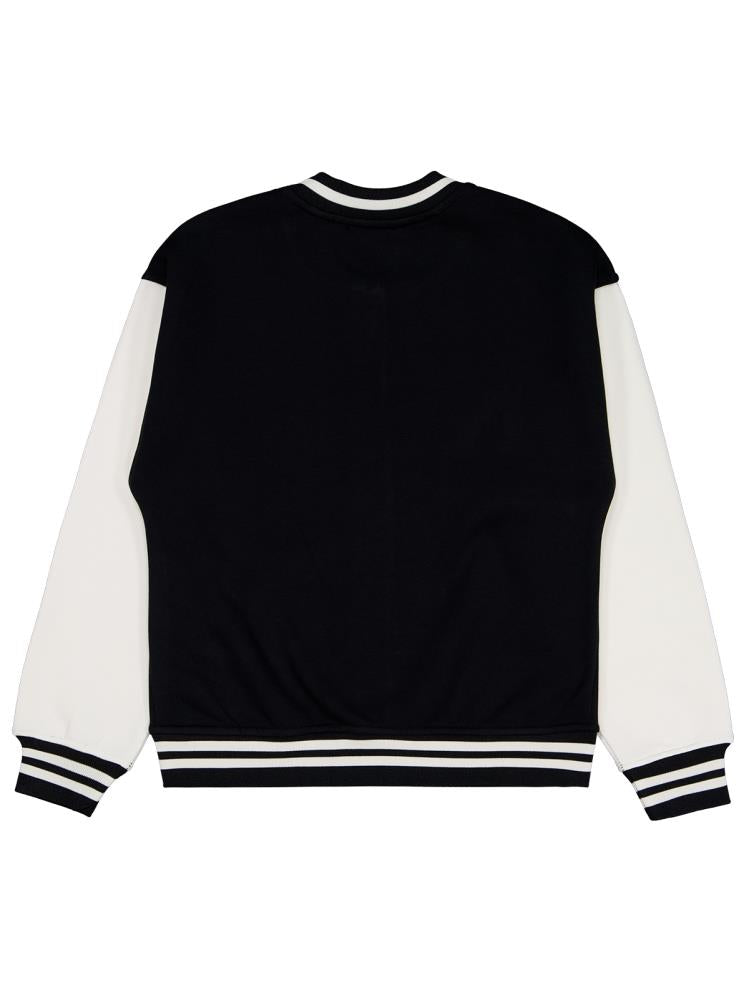 Civil Girls NY Nakışlı 10-13 Yaş Hırka - Siyah