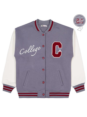 Civil Girls C Nakışlı 10-13 Yaş Hırka - Gri