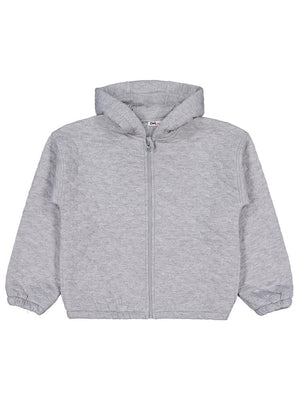 Civil Girls Yıldız Desen 10-13 Yaş Hırka - Gri