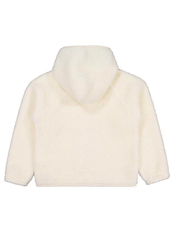 Civil Girls Pelüş Detaylı 10-13 Yaş Hırka - Fil Dişi