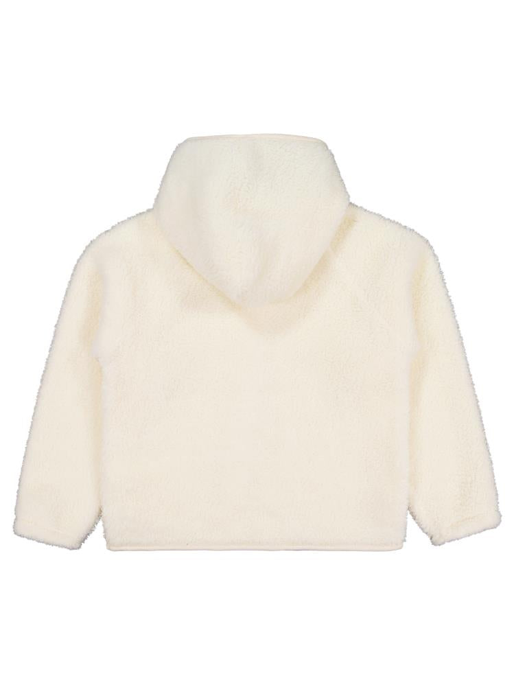 Civil Girls Pelüş Detaylı 10-13 Yaş Hırka - Fil Dişi