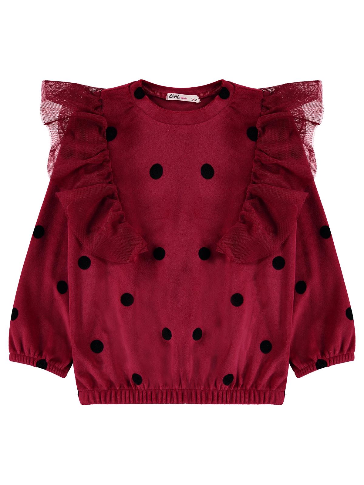 Civil Girls 2-5 Yaş Takım - Kırmızı