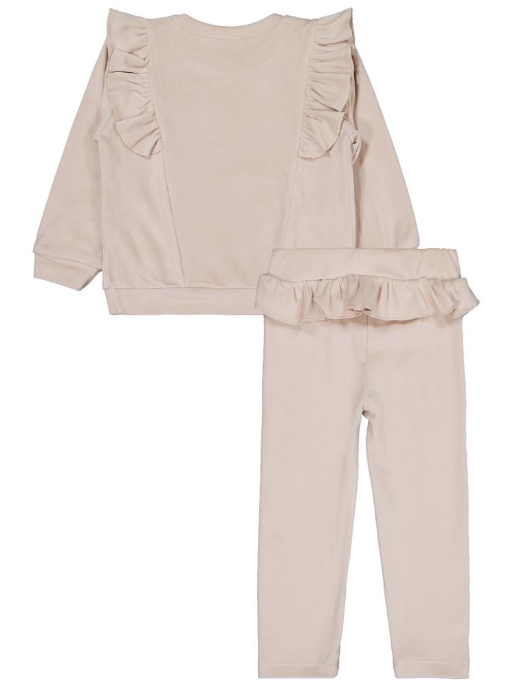 Civil Girls 2-5 Yaş Takım - Bej