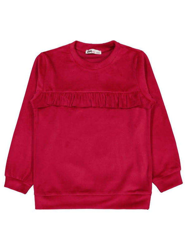 Civil Girls 6-9 Yaş Eşofman Takımı - Kırmızı